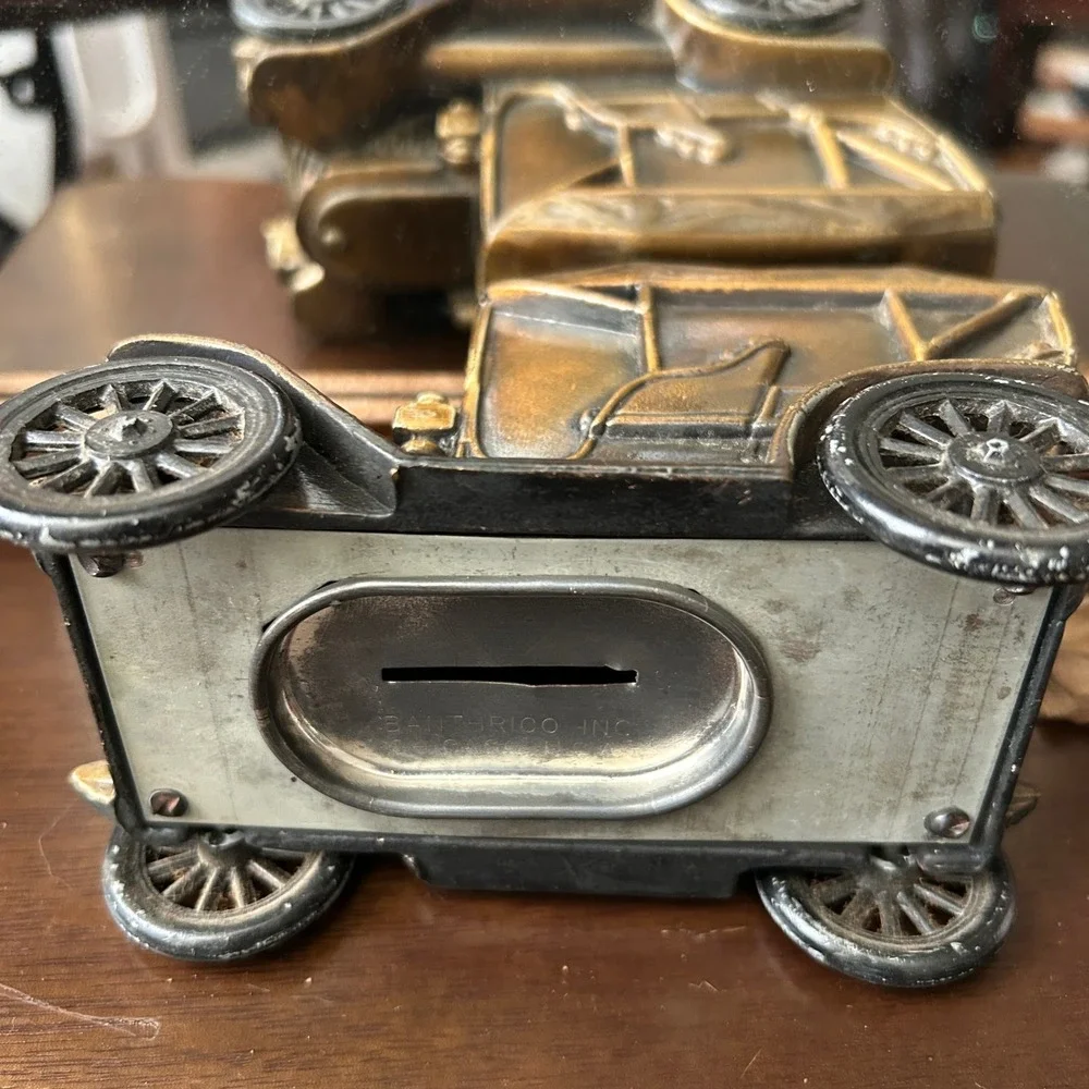 Vintage Home Savings and Loan Model T Coin Bank Youngstown OH